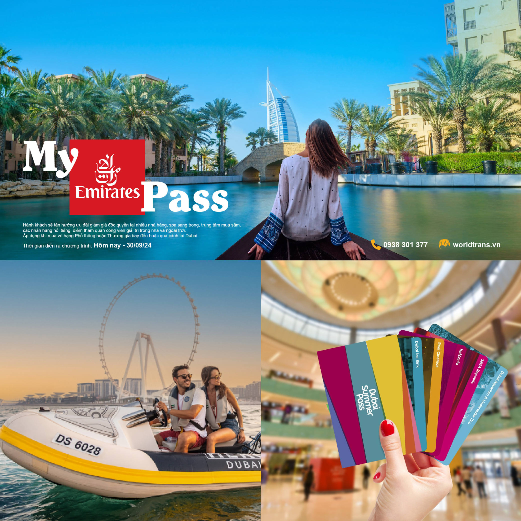 Trải nghiệm My Emirates Pass ở Dubai và UAE cùng WorldTrans